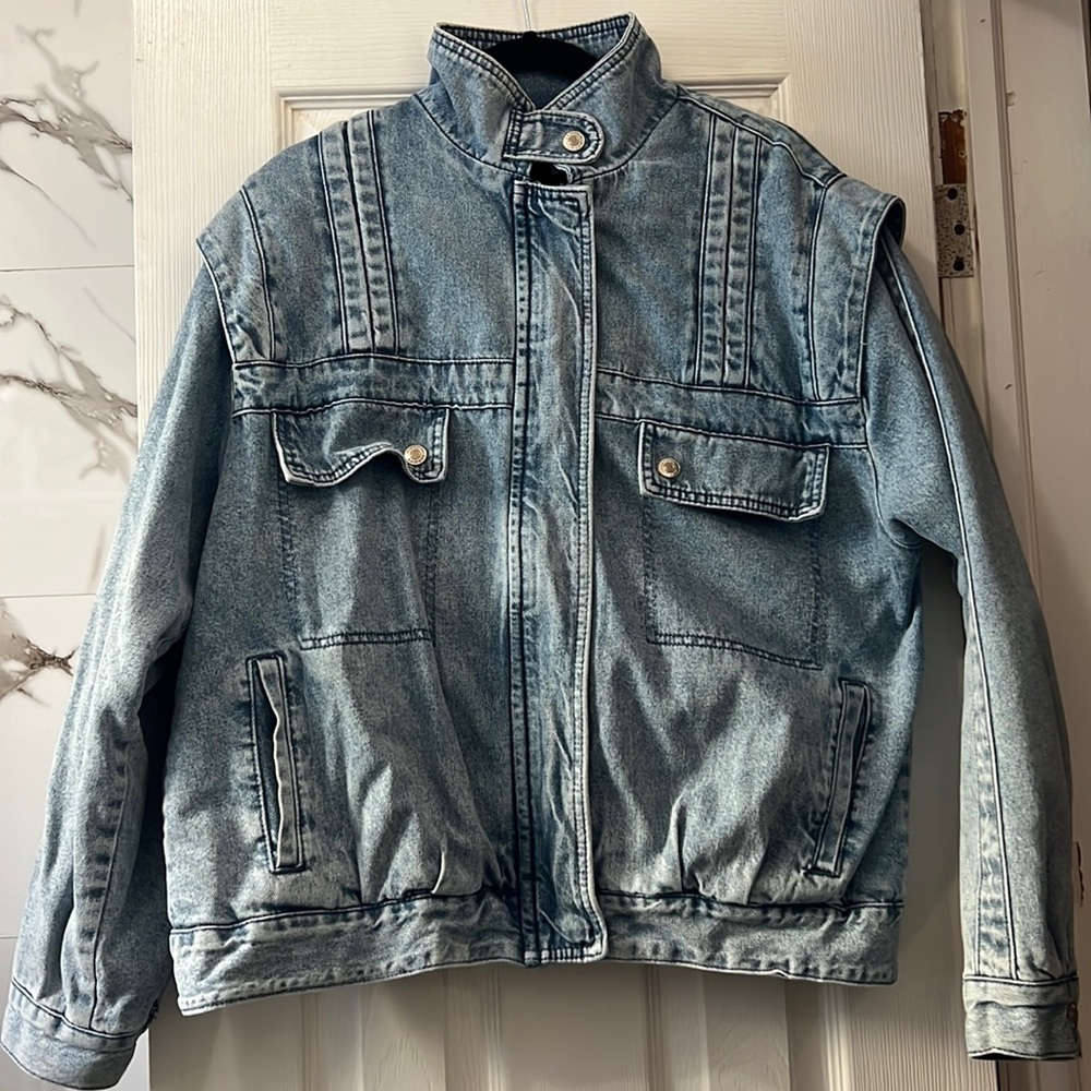 Forever21 Denim oversize jacket Size M